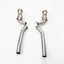 EXHAUST CATLESS DOWNPIPE WITH HEAT SHIELD for FERRARI PUROSANGUE V12 6.5 2022+ FORZA PERFORMANCE Custom Fit

Set includes:

Catless Downpipes
Connecting Pipes
Heat Shield
Material: Stainless Steel (Can be made of Titanium)

Production time: 10–15 days
