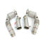 Exhaust downpipe For BMW M5

Material: Stainless steel

Optionally :

for extra cost add heat shield protection
200 cell catalytic converter

Production time: 10 working days

NOTE: Professional installation is required