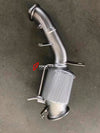 EXHAUST DOWNPIPE for CADILLAC CT5 2.0T 2019 - 2024

Material: Stainless steel

Optionally for an extra cost:

Heat shield protection
200 cell catalytic converter

Production time: 15 working days

NOTE: Professional installation is required.

FEATURES:

Engineered Digital prototyping using 3D CAD design software, each car model chassis has been 3D laser scanned in the factor
Factory run all test cars on Italian 1200HP Dyno machine, to make the best performance design of exhaust
CNC bending machine accuratel