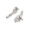 EXHAUST DOWNPIPE for FERRARI 458 4.5T 2009 - 2015

Material: Stainless steel

Optionally for an extra cost:

Heat shield protection
200 cell catalytic converter

Production time: 10 working days

NOTE: Professional installation is required.

FEATURES:

Engineered Digital prototyping using 3D CAD design software, each car model chassis has been 3D laser scanned in the factor
Factory run all test cars on Italian 1200HP Dyno machine, to make the best performance design of exhaust
CNC bending machine accurately