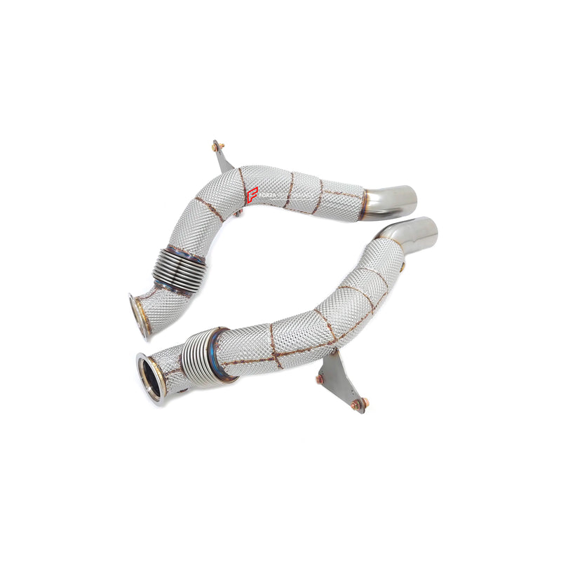 EXHAUST DOWNPIPE for FERRARI 488 3.9T 2015 - 2020