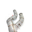 EXHAUST DOWNPIPE for LAMBORGHINI AVENTADOR LP700-4 6.5T 2011 - 2017

Material: Stainless steel

Optionally for an extra cost:

Heat shield protection
200 cell catalytic converter

Production time: 10 working days

NOTE: Professional installation is required.

FEATURES:

Engineered Digital prototyping using 3D CAD design software, each car model chassis has been 3D laser scanned in the factor
Factory run all test cars on Italian 1200HP Dyno machine, to make the best performance design of exhaust
CNC bending 