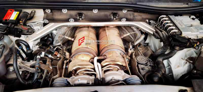 EXHAUST DOWNPIPE for LAMBORGHINI URUS SE 2025+ 4.0T

Material: Stainless steel

Optionally for an extra cost:

Catless Downpipe
Heat shield protection

NOTE: Professional installation is required.