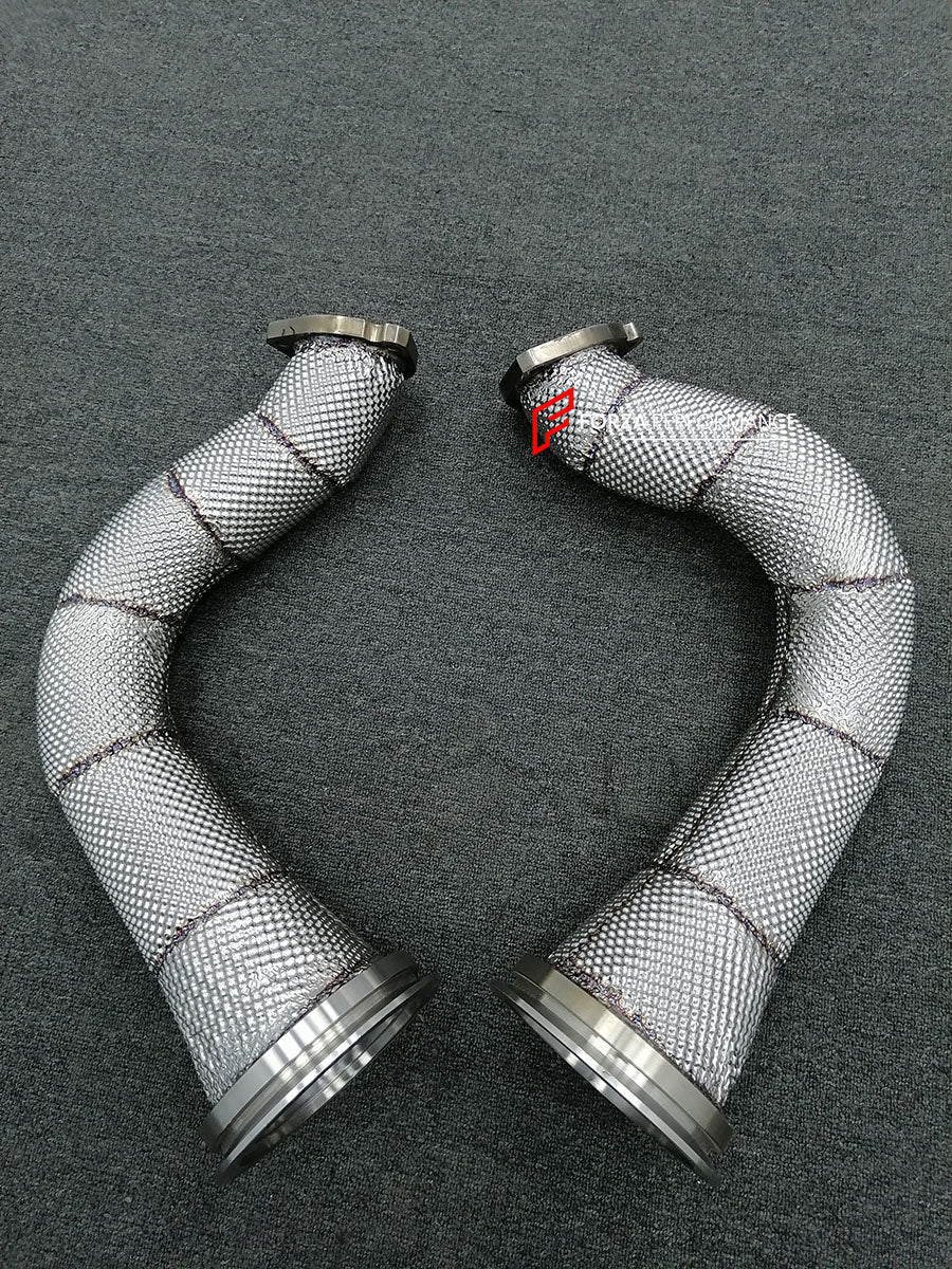 EXHAUST DOWNPIPE for LAMBORGHINI URUS SE 2025+ 4.0T

Material: Stainless steel

Optionally for an extra cost:

Catless Downpipe
Heat shield protection

NOTE: Professional installation is required.