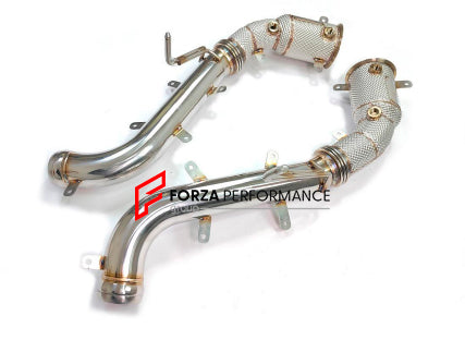 EXHAUST DOWNPIPE for MCLAREN 650S 3.8T 2014 - 2017 570S 3.8T 2015 - 2021 540C 3.8T 2016 - 2021