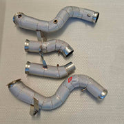 CATLESS / CATTED DOWNPIPE (100, 200, 300 CELLS) for Mercedes Benz W167 GLE63 GLS63 4.0T 2020+

Set includes:

Downpipe
Material: Stainless Steel (Can be made of Titanium)

Production time: 10–15 days

Why “Contact Us for Pricing”?
We don’t display fixed prices because our goal is to offer you the most competitive deal possible. Product costs often decrease over time, and by requesting a quote, you’ll receive our most up-to-date price on market.

FEATURES:

Engineered through digital prototyping using advanc