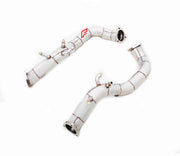 EXHAUST DOWNPIPE for PORSCHE 718 GT4 RS 4.0T 2022+

Material: Stainless Steel SS304

Properties: Heat shield protection

NOTE: Professional installation is required.