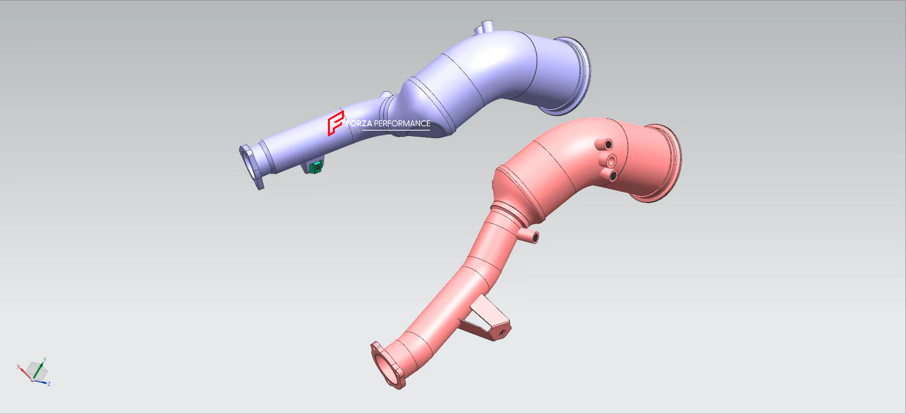 EXHAUST DOWNPIPE for PORSCHE MACAN 95B FACELIFT GTS 2.9T 2020 - 2023

Material: Stainless steel

Optionally for an extra cost:

Heat shield protection
200 cell catalytic converter

Production time: 10 working days

NOTE: Professional installation is required.

FEATURES:

Engineered Digital prototyping using 3D CAD design software, each car model chassis has been 3D laser scanned in the factor
Factory run all test cars on Italian 1200HP Dyno machine, to make the best performance design of exhaust
CNC bending
