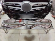 EXHAUST DOWNPIPE or MERCEDES BENZ GL500 X166 4.6T

Set includes:

Downpipe

Material: Stainless steel&nbsp;

NOTE: Professional installation is required.

Why “Contact Us for Pricing”?
