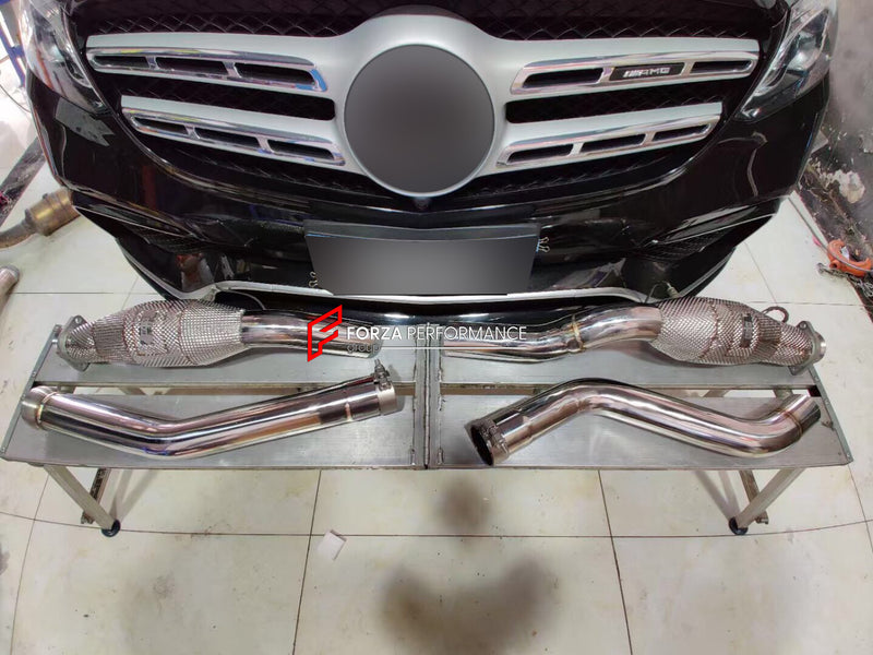 EXHAUST DOWNPIPE for MERCEDES BENZ GL500 X166 4.6T