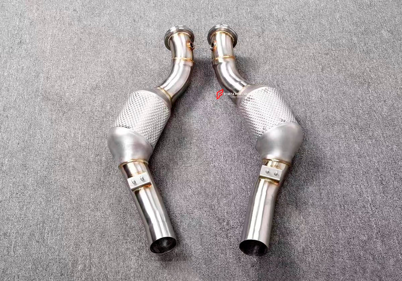 EXHAUST DOWNPIPES for MASERATI GHIBLI S Q4 M157 3.0T 2013 - 2020