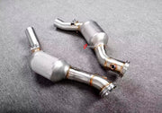EXHAUST DOWNPIPES for MASERATI GHIBLI S Q4 M157 3.0T 2013 - 2020 FORZA PERFORMANCE Custom Fit

Set includes:

Downpipes
Material: Stainless Steel

Production time: 10-15 days
