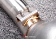 EXHAUST DOWNPIPES for MASERATI GHIBLI S Q4 M157 3.0T 2013 - 2020 FORZA PERFORMANCE Custom Fit

Set includes:

Downpipes
Material: Stainless Steel

Production time: 10-15 days
