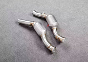 EXHAUST DOWNPIPES for MASERATI GHIBLI S Q4 M157 3.0T 2013 - 2020 FORZA PERFORMANCE Custom Fit

Set includes:

Downpipes
Material: Stainless Steel

Production time: 10-15 days
