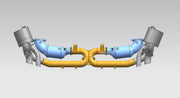 CATLESS / CATTED DOWNPIPE (100, 200, 300 CELLS) for PORSCHE 911 992.2 TURBO S 3.6 2025+

Set includes:

Catted or Catless Downpipes
Material: Stainless Steel (Can be made of Titanium)

Production time: 10-15 days