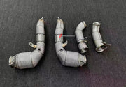 EXHAUST DOWNPIPES WITH FRONT PIPES for BMW X5 G05 M50i 4.4T 2019 - 2023 FORZA PERFORMANCE Custom Fit

Set includes:

Downpipes with Sports Catalytic Converters
Front Pipes
Material: Stainless Steel

Production time: 10-15 days

