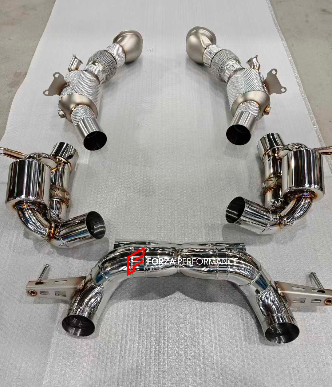 EXHAUST SYSTEM X-Pipe for FERRARI SF90 2019+