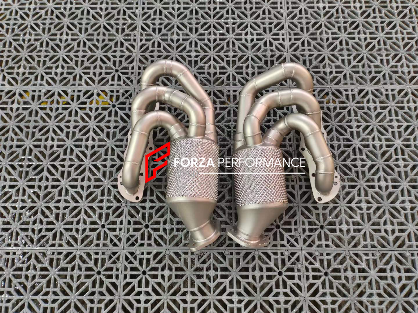 EXHAUST HEADERS for PORSCHE 981 CAYMAN BOXTER 3.4T
