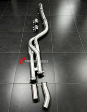 EXHAUST MID PIPE for BMW 3 SERIES G20 M340I 2019+ FORZA PERFORMANCE custom fit RES

Set includes:

Mid Pipe
Material: Stainless Steel (Can be made of Titanium)

Production time: 10–15 days