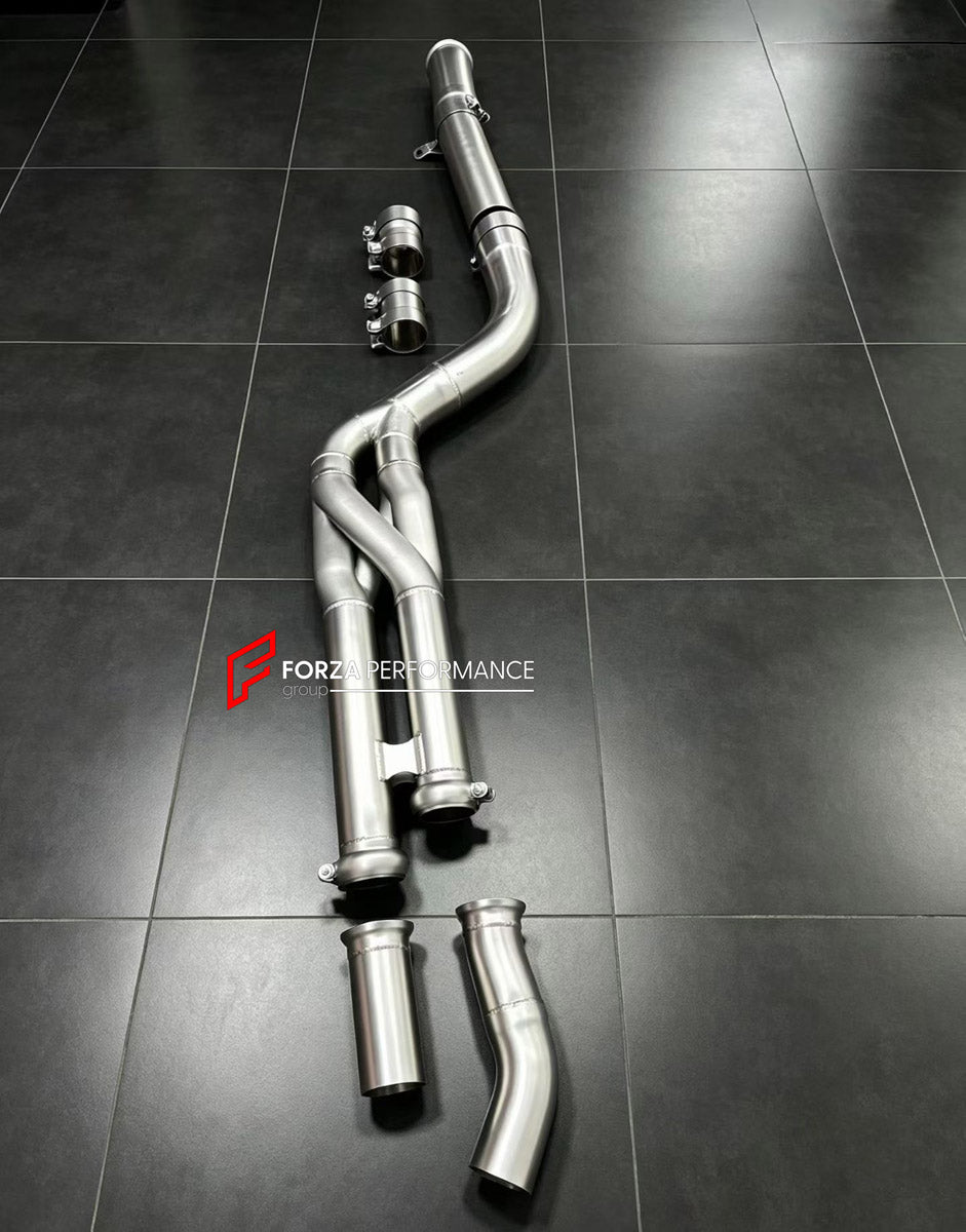 EXHAUST MID PIPE for BMW 3 SERIES G20 M340I 2019+ FORZA PERFORMANCE custom fit RES

Set includes:

Mid Pipe
Material: Stainless Steel (Can be made of Titanium)

Production time: 10–15 days