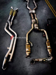 EXHAUST MID PIPE for BMW M2 G87 M3 G80 G81 M4 G82 G83 2020+

Set includes:

Mid Pipe
Material: Stainless Steel (Can be made of Titanium)

Production time: 10–15 days