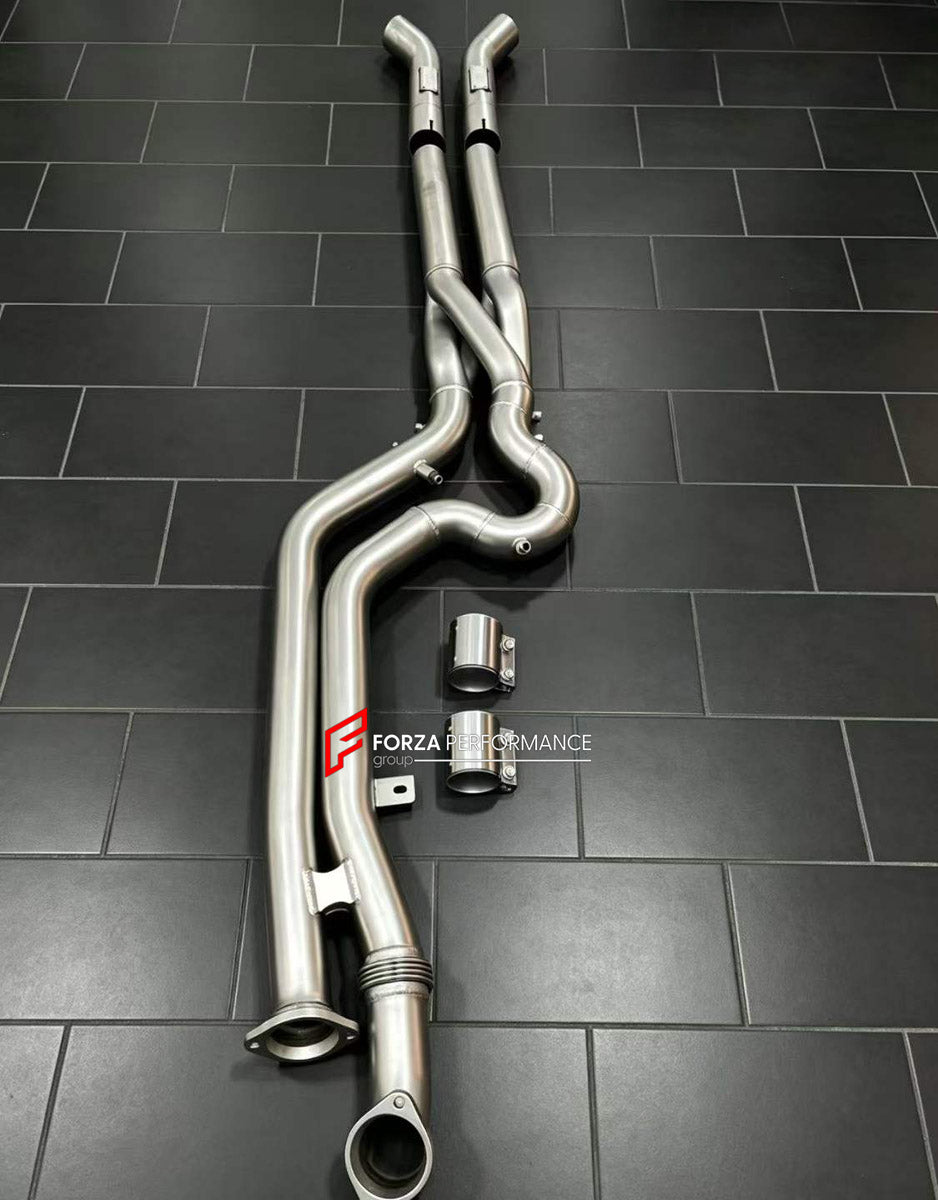 EXHAUST MID PIPE for BMW M2 G87 S58 2023+

Set includes:

Mid Pipe
Material: Stainless Steel (Can be made of Titanium)

Production time: 10–15 days