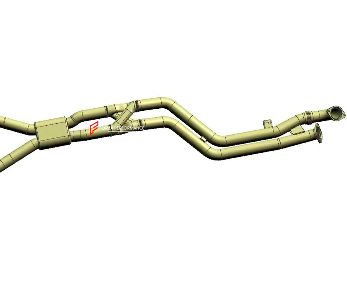 EXHAUST MID PIPE for BMW M4 G82 3.0T 2021 + FORZA PERFORMANCE Custom Fit

Set includes:

Mid Pipe
Material: Stainless Steel

Production time: 10–15 days