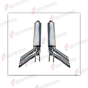 EXHAUST SIDE PIPES for MERCEDES-BENZ G-CLASS W464 W465 2018+ FORZA PERFORMANCE custom fit G800 Style

Set includes:
Exhaust Side Pipes

Material: Stainless Steel (Can be made of Titanium)

NOTE: Professional installation is required.