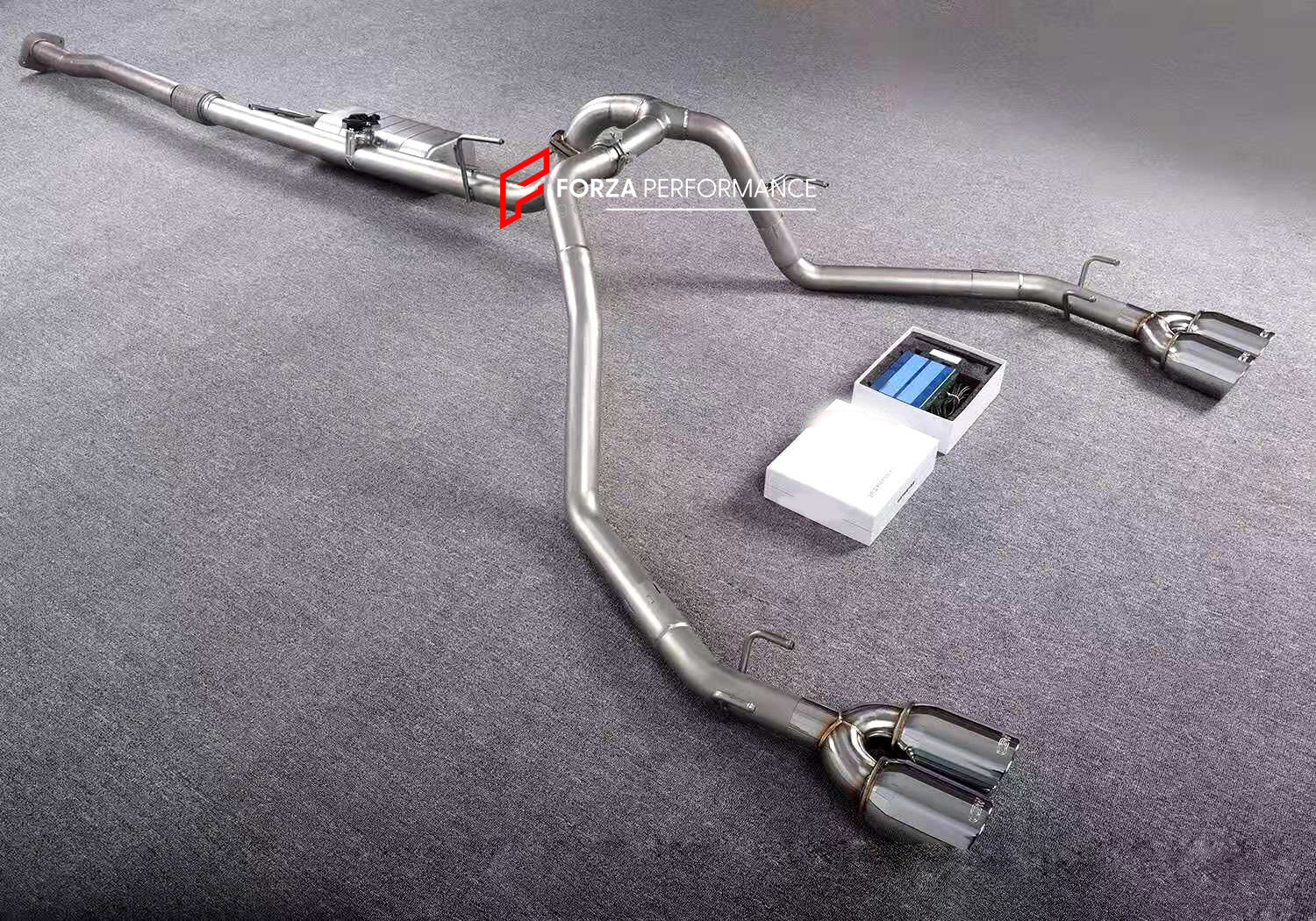 VALVED EXHAUST CATBACK MUFFLER for Ford F-150 3.5T