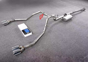VALVED EXHAUST CATBACK MUFFLER for Ford F-150 3.5T