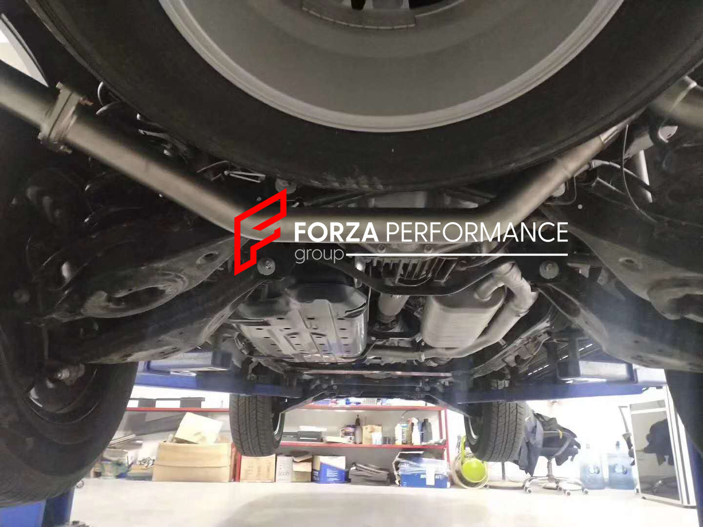 VALVED EXHAUST CATBACK MUFFLER for Nissan Patrol Y62 4.0-5.6