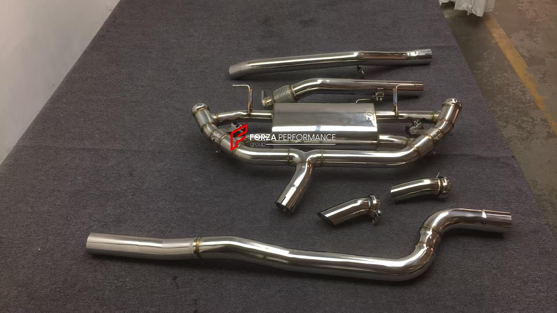 EXHAUST SYSTEM for ALFA ROMEO GIULIA 952 FACELIFT 2.0T 2023+



Set includes:

Resonated Mid Pipe
Valved Bypass Muffler
Exhaust Tips

Material: Stainless Steel (Can be made in Titanium)

Production time: 15 days
