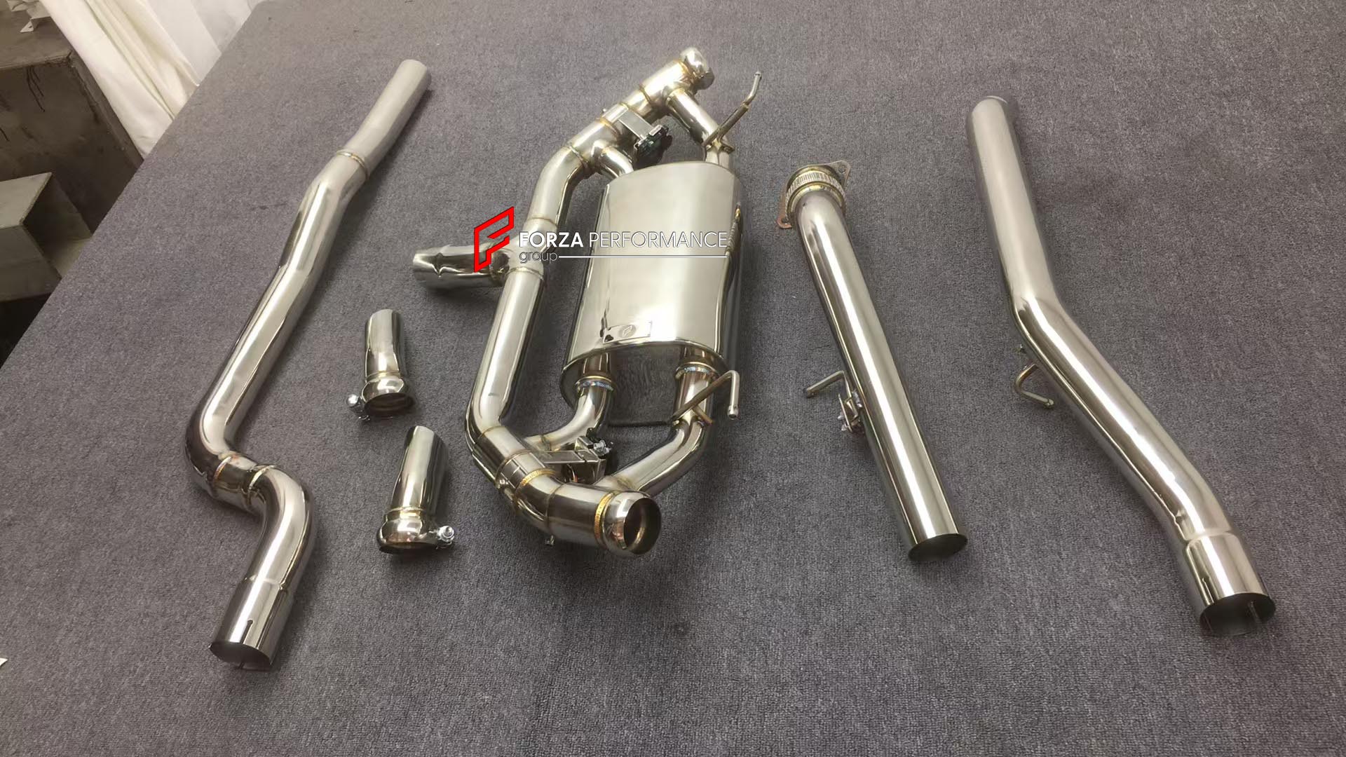 EXHAUST SYSTEM for ALFA ROMEO GIULIA 952 FACELIFT 2.0T 2023+



Set includes:

Resonated Mid Pipe
Valved Bypass Muffler
Exhaust Tips

Material: Stainless Steel (Can be made in Titanium)

Production time: 15 days
