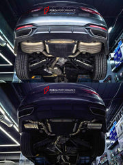 EXHAUST SYSTEM for AUDI A5 B9 2.0T 2016 - 2024

Set includes:

Mid Pipe
Y-Pipe
Valved Bypass Muffler
Exhaust Tips
Material: Stainless Steel (Can be made of Titanium)

Production time: 10–15 days