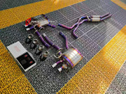 EXHAUST CATBACK MUFFLER for AUDI A7 C8 S-LINE 2019+ 3.0L

Set includes:

Center Pipes
Muffler with Valves
Exhaust Tips
Valve Control Box with Remote Control
Material: Stainless Steel (can be made in Titanium)

Production time: 10–15 days