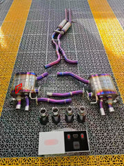 EXHAUST CATBACK MUFFLER for AUDI A7 C8 S-LINE 2019+ 3.0L

Set includes:

Center Pipes
Muffler with Valves
Exhaust Tips
Valve Control Box with Remote Control
Material: Stainless Steel (can be made in Titanium)

Production time: 10–15 days