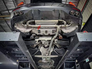 EXHAUST SYSTEM for BMW 5 SERIES G30 540I 2017 - 2023 FORZA PERFORMANCE custom fit RES

Set includes:

Mid Pipe
Valved Bypass Muffler
Exhaust Tips
Electronic Remote Valve Control
Material: Stainless Steel (Can be made of Titanium)

Production time: 10–15 days