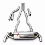 EXHAUST SYSTEM for BMW 7 SERIES G70 2022+ FORZA PERFORMANCE custom fit RES

Set includes:

Mid Pipe
Valved Bypass Muffler
Exhaust Tips
Material: Stainless Steel (Can be made of Titanium)

Production time: 10–15 days