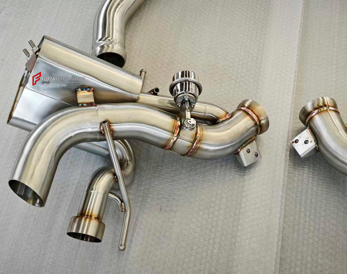 EXHAUST CATBACK MUFFLER for Ferrari 812 2017+

Set includes:

X-Pipe
Valved Bypass Muffler
Exhaust Tips
Material: Stainless Steel (Can be made of Titanium)

Production time: 10–15 days

Why “Contact Us for Pricing”?
We don’t display fixed prices because our goal is to offer you the most competitive deal possible. Product costs often decrease over time, and by requesting a quote, you’ll receive our most up-to-date price on market.

FEATURES:

Engineered through digital prototyping using advanced 3D CAD softw