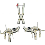 EXHAUST CATBACK MUFFLER for Ferrari Purosangue 2023+

Set includes:

X-Pipe
Valved Bypass Muffler
Exhaust Tips
Material: Titanium (Can be made of Stainless Steel)

Production time: 10–15 days

Why “Contact Us for Pricing”?
We don’t display fixed prices because our goal is to offer you the most competitive deal possible. Product costs often decrease over time, and by requesting a quote, you’ll receive our most up-to-date price on market.

FEATURES:

Engineered through digital prototyping using advanced 3D CA