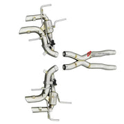 EXHAUST CATBACK MUFFLER for Ferrari Purosangue 2023+

Set includes:

X-Pipe
Valved Bypass Muffler
Exhaust Tips
Material: Titanium (Can be made of Stainless Steel)

Production time: 10–15 days

Why “Contact Us for Pricing”?
We don’t display fixed prices because our goal is to offer you the most competitive deal possible. Product costs often decrease over time, and by requesting a quote, you’ll receive our most up-to-date price on market.

FEATURES:

Engineered through digital prototyping using advanced 3D CA