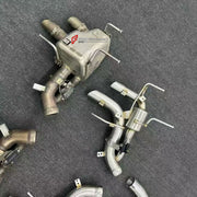 EXHAUST CATBACK MUFFLER for Ferrari Purosangue 2023+

Set includes:

X-Pipe
Valved Bypass Muffler
Exhaust Tips
Material: Titanium (Can be made of Stainless Steel)

Production time: 10–15 days

Why “Contact Us for Pricing”?
We don’t display fixed prices because our goal is to offer you the most competitive deal possible. Product costs often decrease over time, and by requesting a quote, you’ll receive our most up-to-date price on market.

FEATURES:

Engineered through digital prototyping using advanced 3D CA