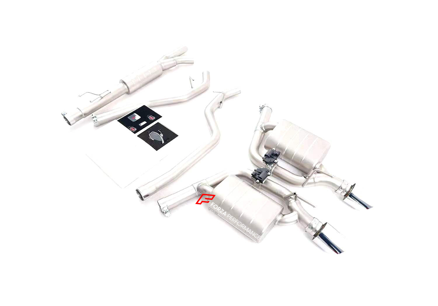 VALVED EXHAUST CATBACK MUFFLER for Ford Explorer 2020+ 2.3T