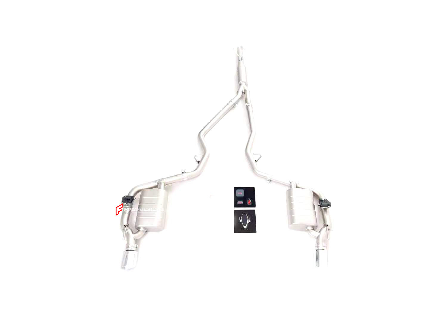 VALVED EXHAUST CATBACK MUFFLER for Ford Explorer 2020+ 2.3T