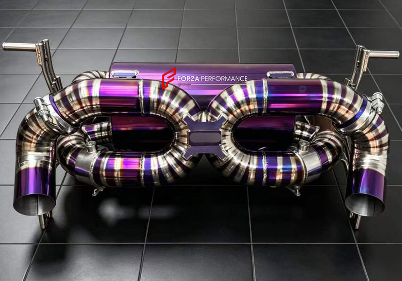 EXHAUST SYSTEM for LAMBORGHINI HURACAN EVO 2019 - 2024