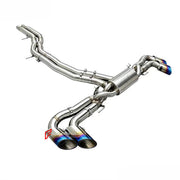 EXHAUST SYSTEM for LAMBORGHINI URUS SE 2024+

Set includes:

Mid Pipe
Valved Bypass Muffler
Exhaust Tips
Material: Stainless Steel (Can be made of Titanium)

Production time: 10–15 days