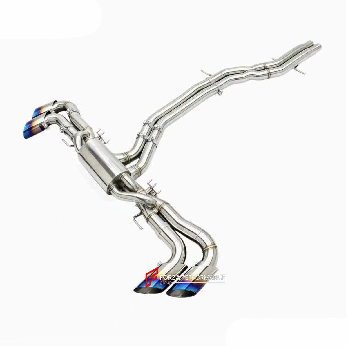 EXHAUST SYSTEM for LAMBORGHINI URUS SE 2024+

Set includes:

Mid Pipe
Valved Bypass Muffler
Exhaust Tips
Material: Stainless Steel (Can be made of Titanium)

Production time: 10–15 days