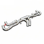 EXHAUST SYSTEM for LAMBORGHINI URUS SE 2024+

Set includes:

Mid Pipe
Valved Bypass Muffler
Exhaust Tips
Material: Stainless Steel (Can be made of Titanium)

Production time: 10–15 days