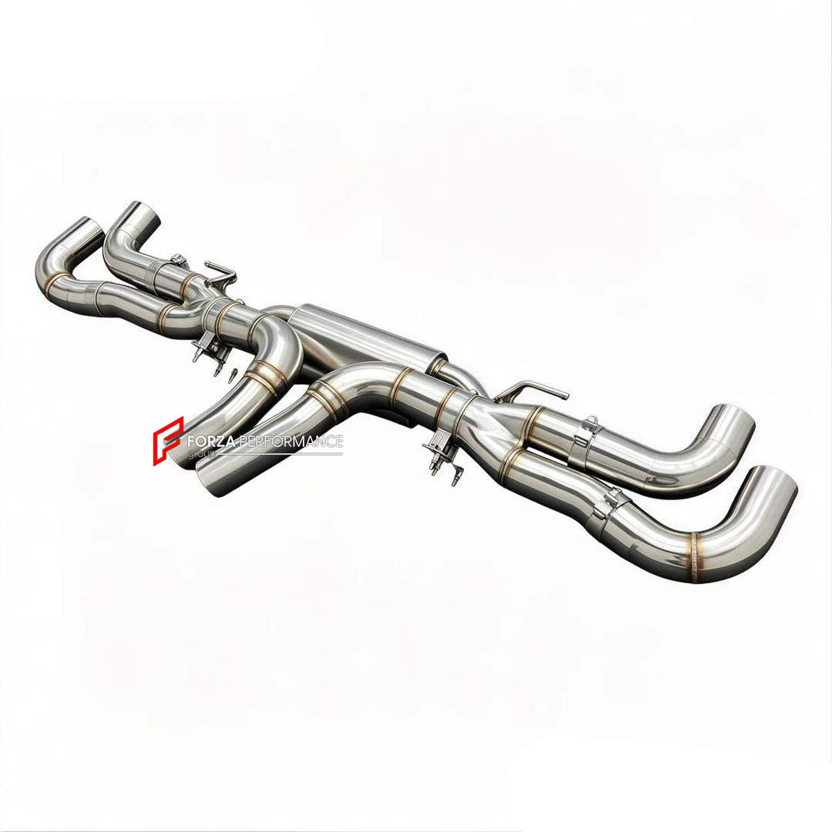 EXHAUST SYSTEM for LAMBORGHINI URUS SE 2024+

Set includes:

Mid Pipe
Valved Bypass Muffler
Exhaust Tips
Material: Stainless Steel (Can be made of Titanium)

Production time: 10–15 days