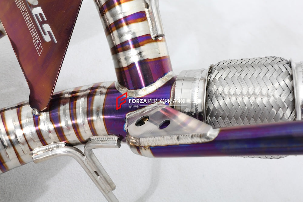 EXHAUST SYSTEM for MCLAREN 765LT  Set include:  Straight pipe Exhaust tips
